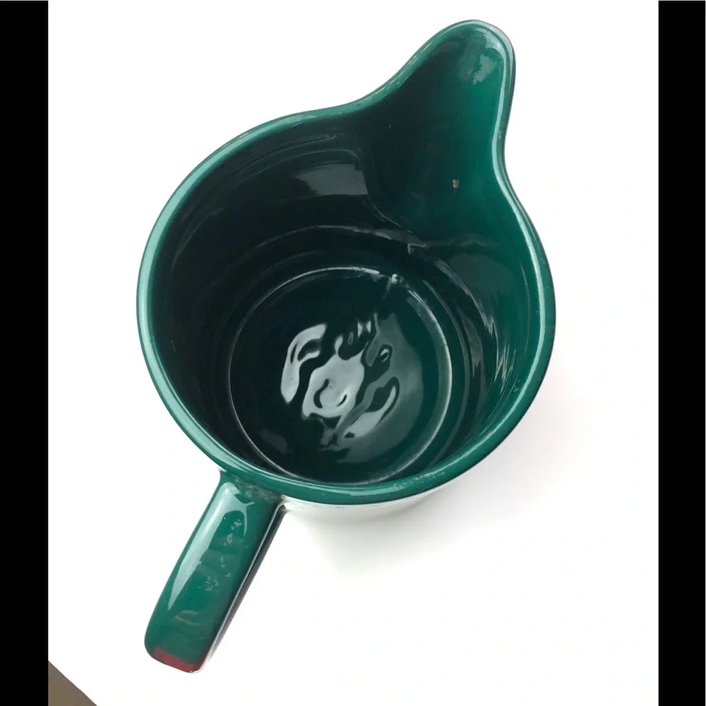 Pier 1 Scheurich Germany Pitcher Carafe 332-10 Solid Hunter Green Servingware
